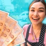 I Tipped Coffee Lady Street Vendor $100!!! (UNEXPECTED REACTION) – Thailand Street Food
