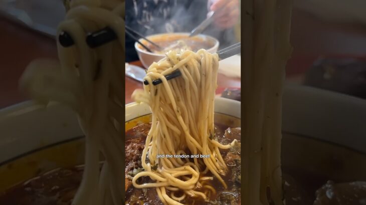 Famous Taiwanese Beef Noodle Soup