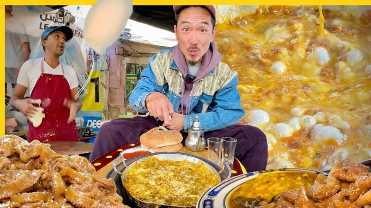 Special Collection of Moroccan Street Food in Beni Mellal 🇲🇦 Ramadan Mubarak!!