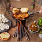 Ultimate Chole Kulche Making | Indian Street Food | Mayapuri Ke Cholay Matar Kulche | The Tiny Foods
