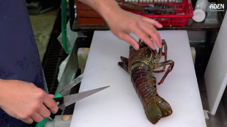 Lobster Sashimi – Street Food in Japan