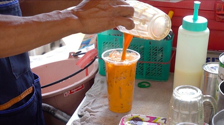 Thailand Traditional Milk Tea – Bangkok Street Food